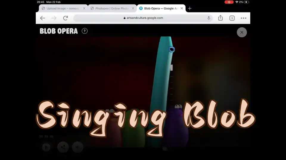 Singing Blob