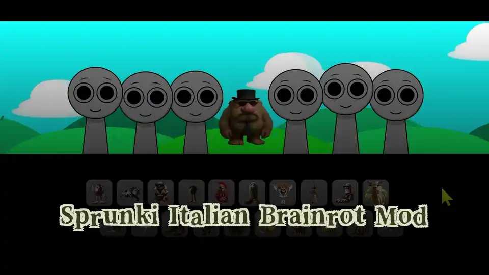 Sprunki Italian Brainrot Mod