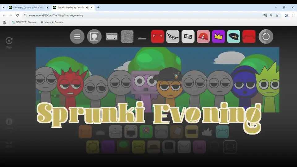 Sprunki Evening
