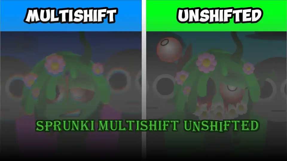Sprunki Multishift Unshifted