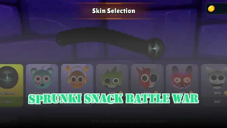 Sprunki Snack Battle War