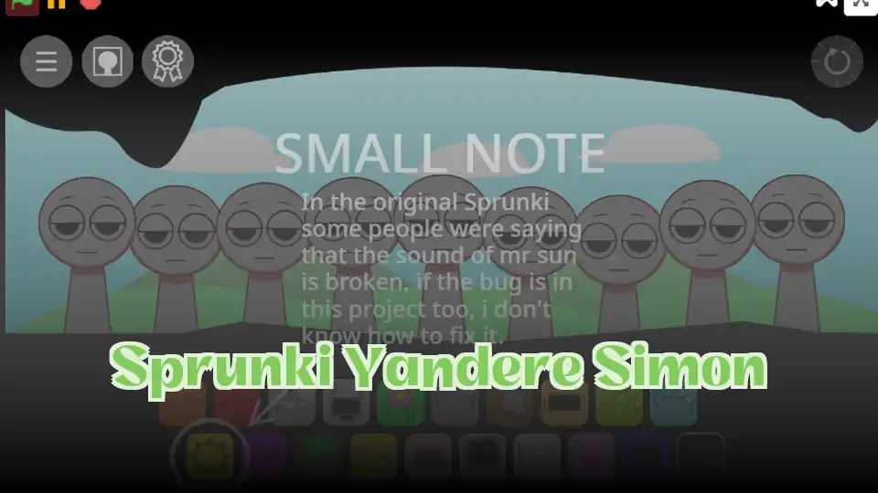 Sprunki Yandere Simon