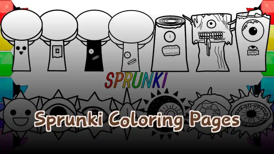 Sprunki Coloring Pages