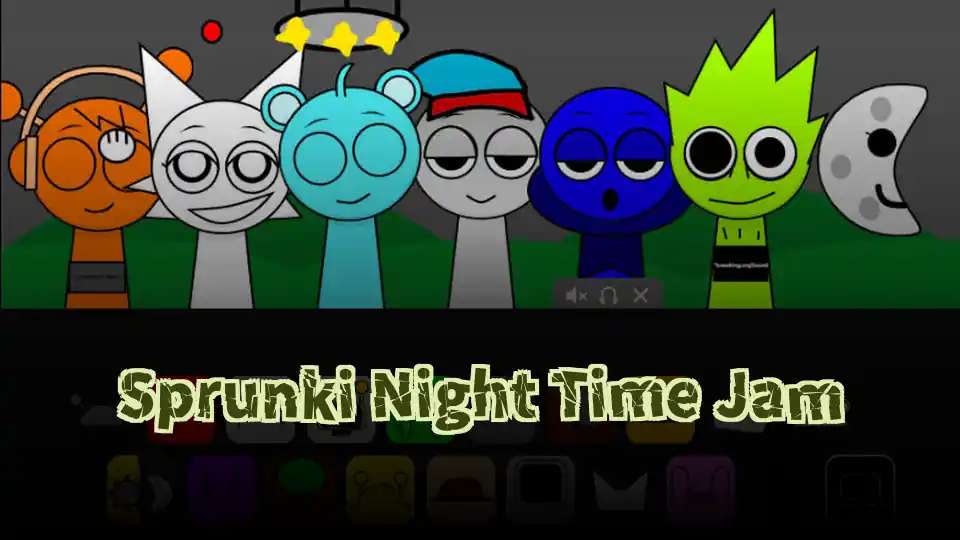 Sprunki Night Time Jam