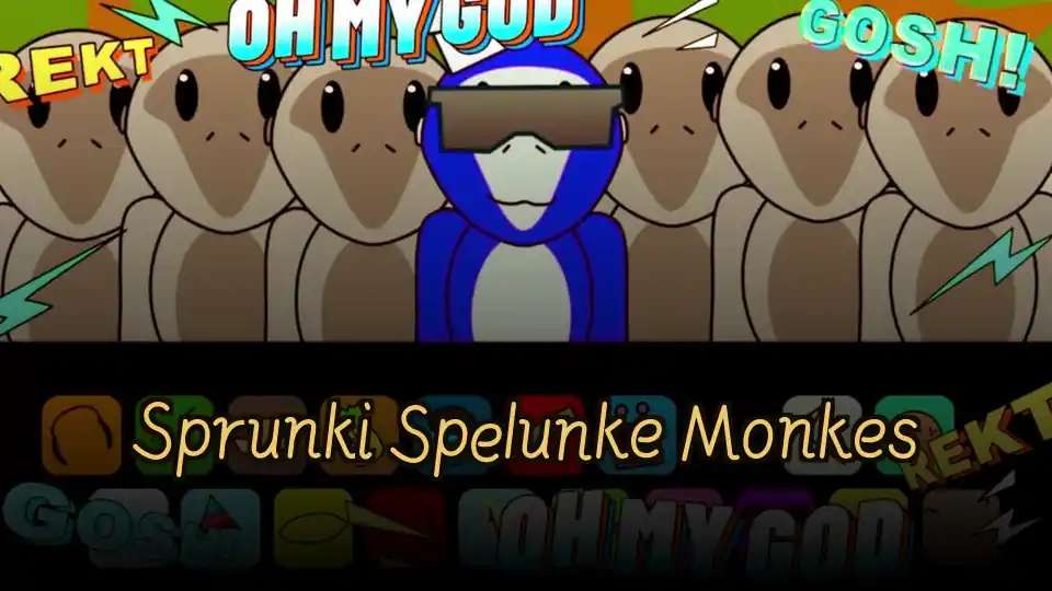 Sprunki Spelunke Monkes