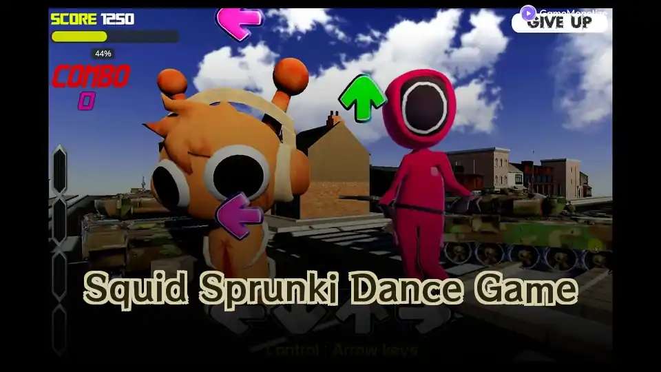 Squid Sprunki Dance Game