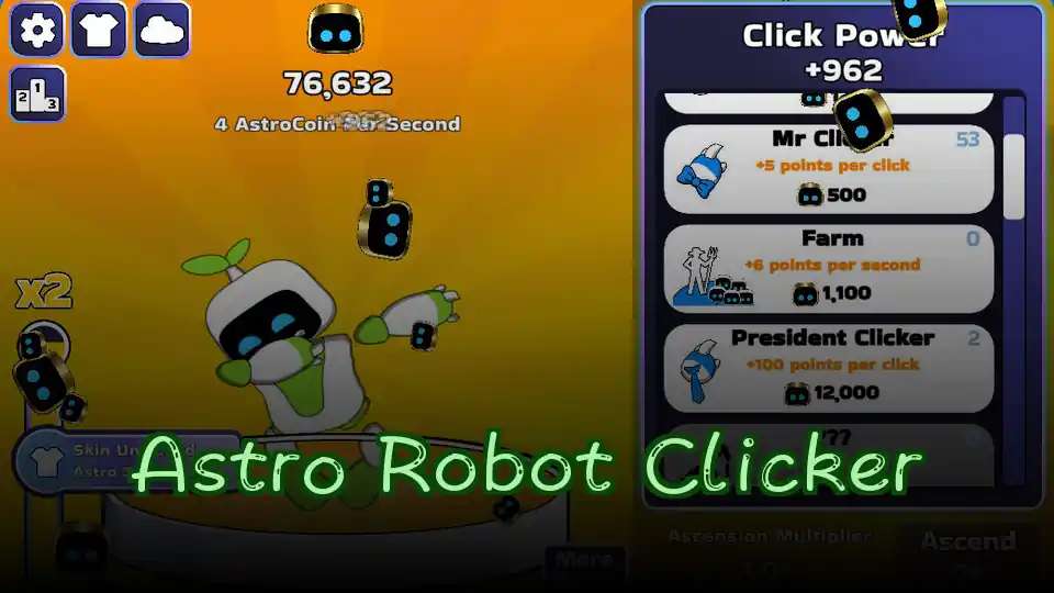 Astro Robot Clicker