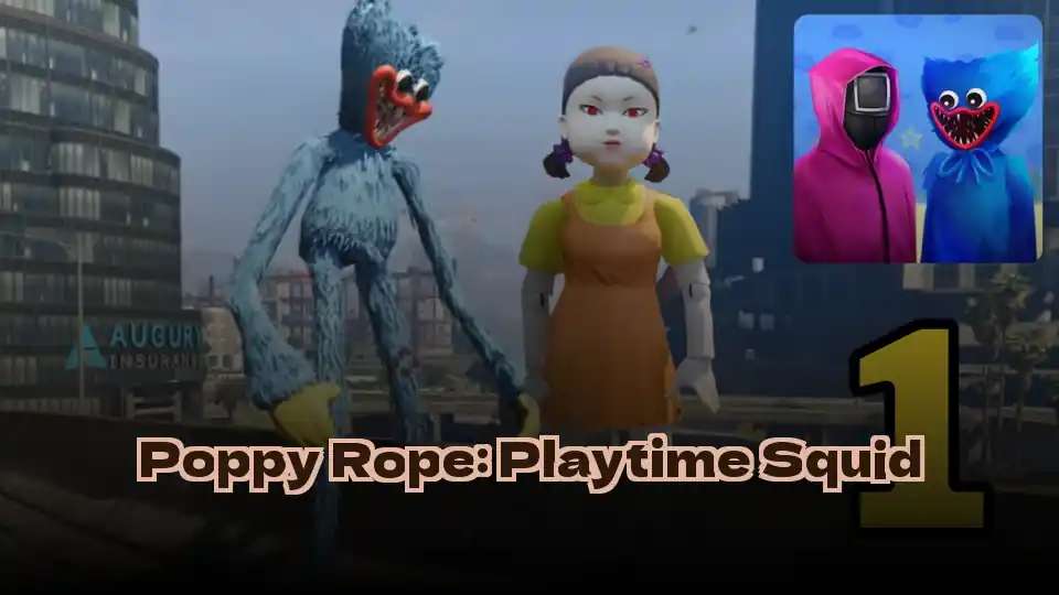 Poppy Rope: Playtime Squid