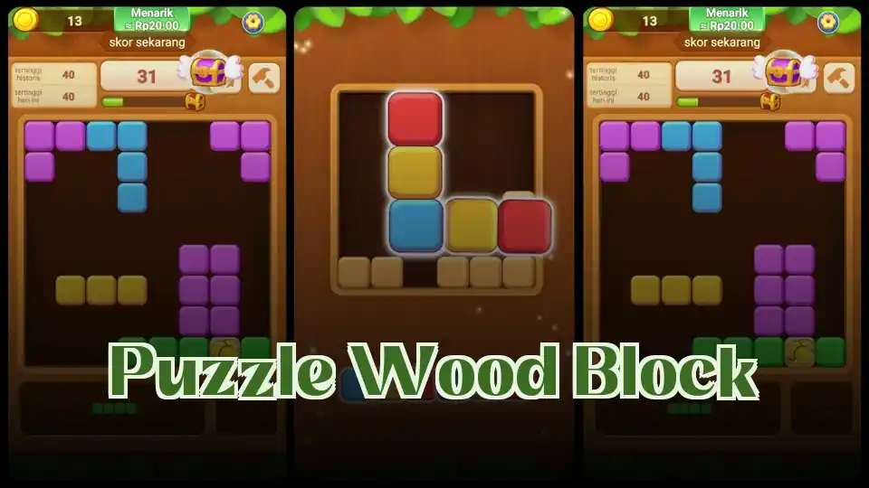 Puzzle Wood Block