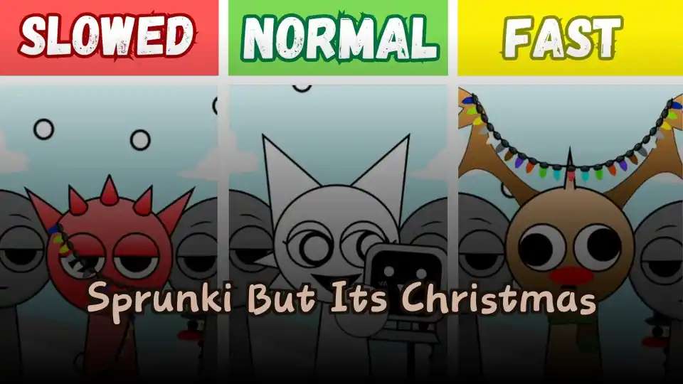 Sprunki But Its Christmas