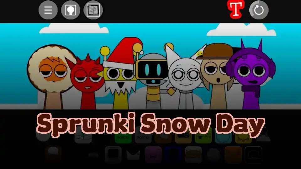 Sprunki Snow Day