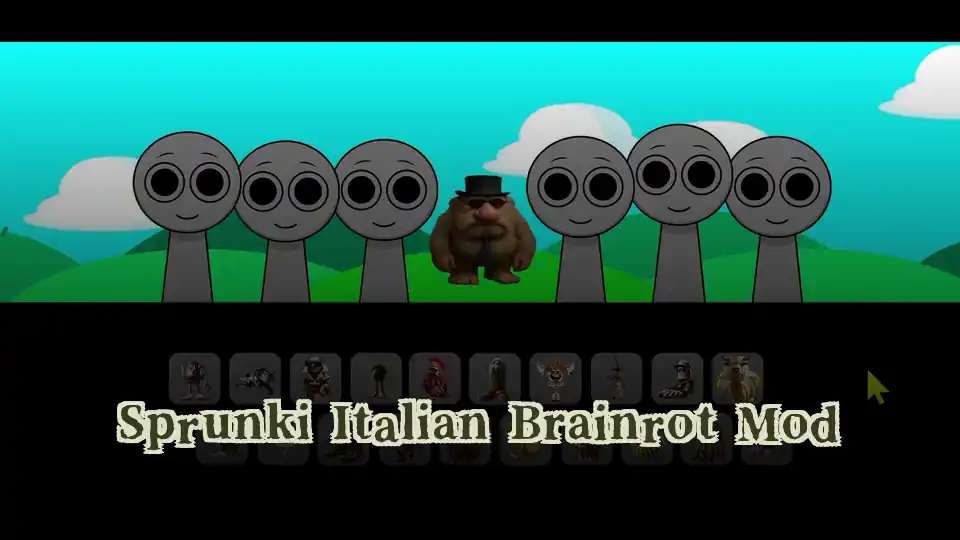 Sprunki Italian Brainrot Mod