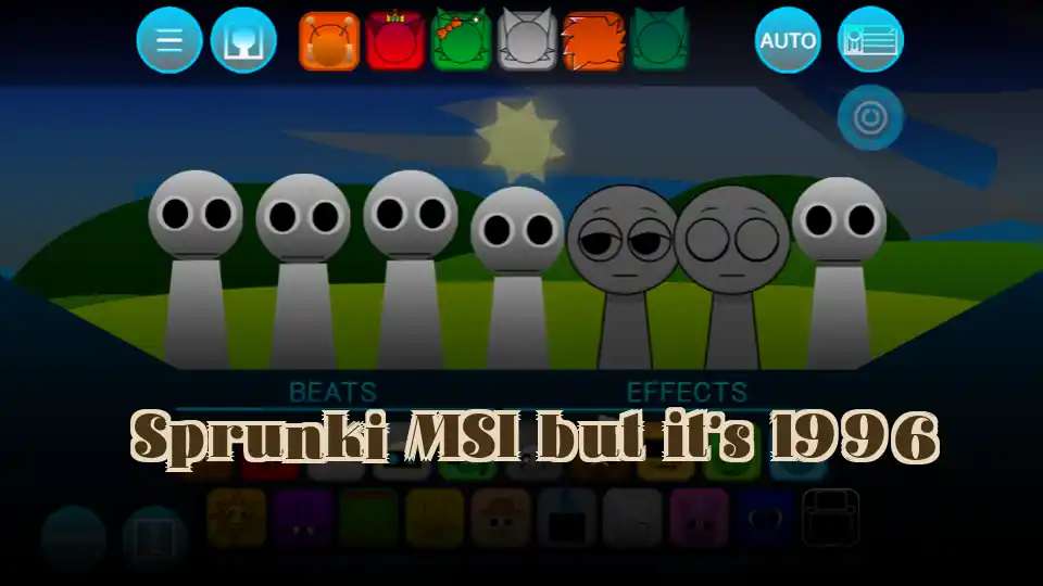 Sprunki MSI but it’s 1996