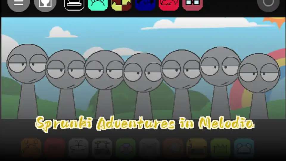 Sprunki Adventures in Melodia