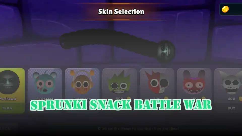 Sprunki Snack Battle War