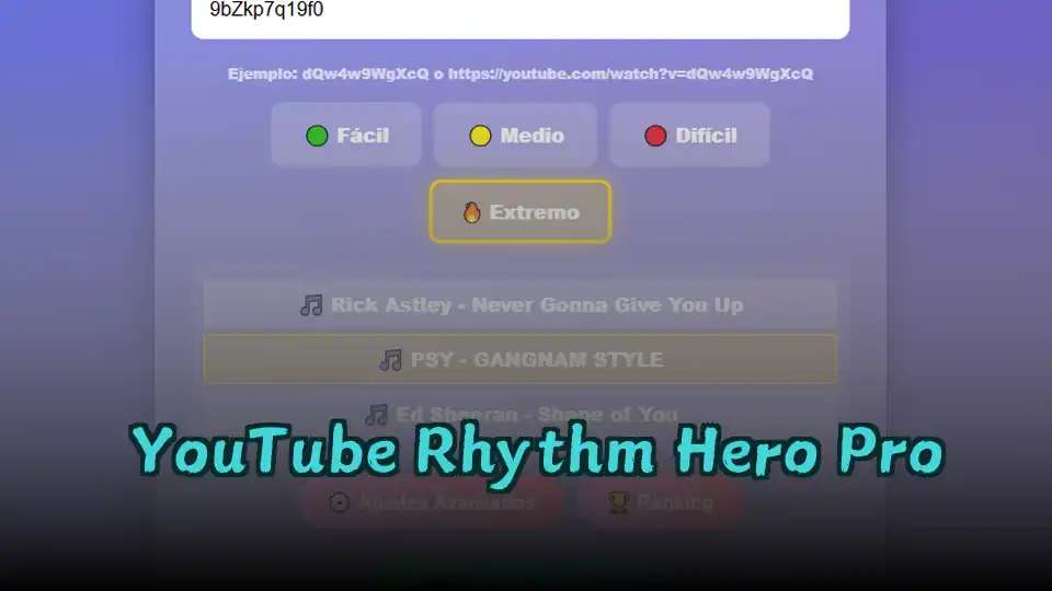 YouTube Rhythm Hero Pro
