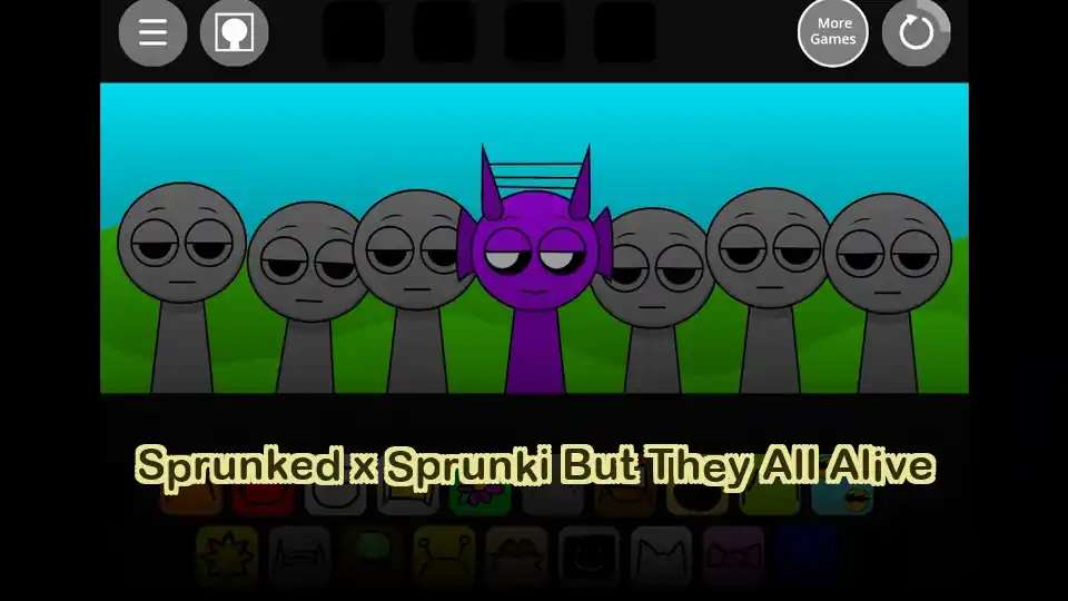 Sprunked x Sprunki But They All Alive
