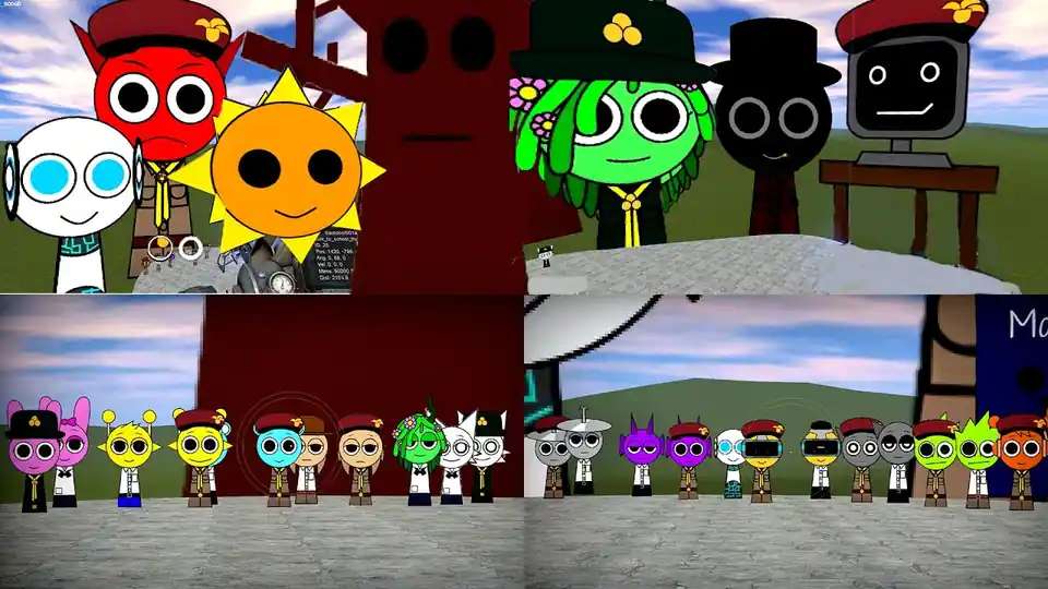 Sprunki but Back to School Thailand