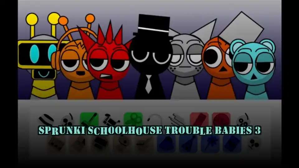 Sprunki Schoolhouse Trouble Babies 3