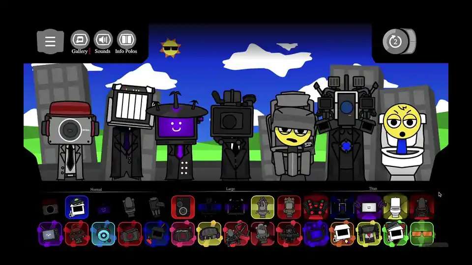 Sprunki Skibidi Toilet Remake 4.5