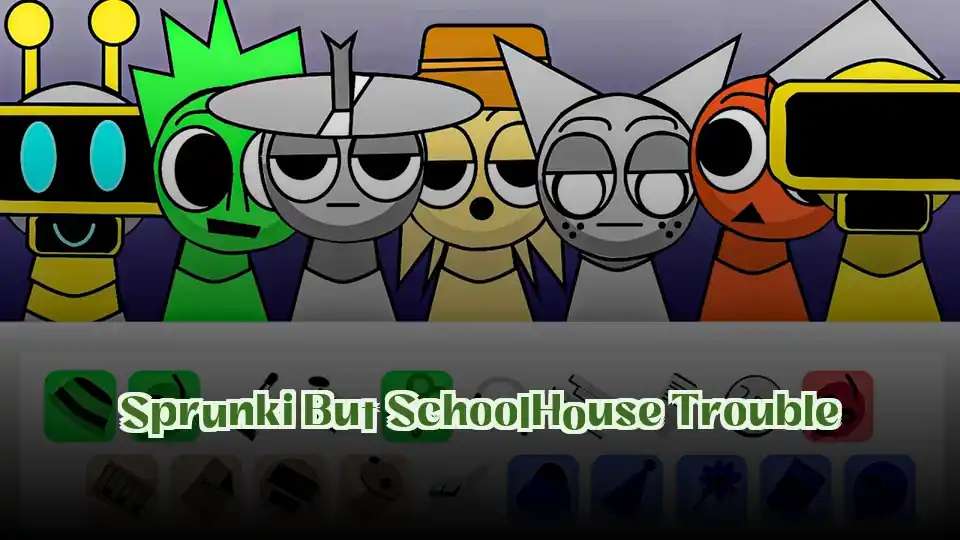 Sprunki But SchoolHouse Trouble