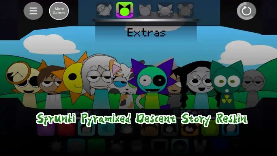 Sprunki Pyramixed Descent Story Reskin
