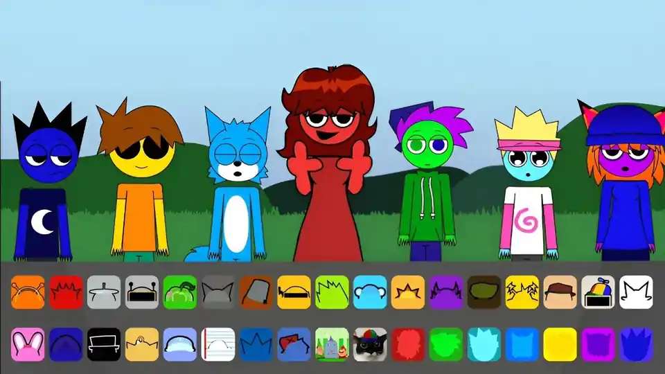 Sprunki Retake: Deluxe Human Edition