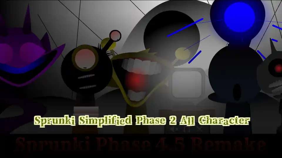 Sprunki Simplified Phase 2 All Character