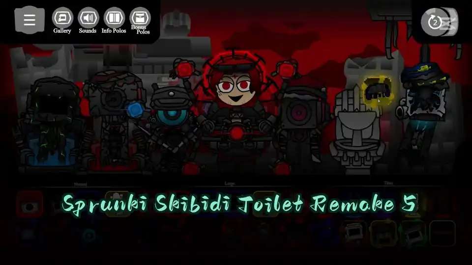 Sprunki Skibidi Toilet Remake 5