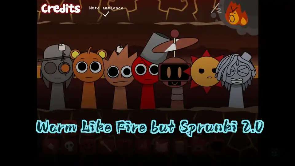 Warm Like Fire but Sprunki 2.0