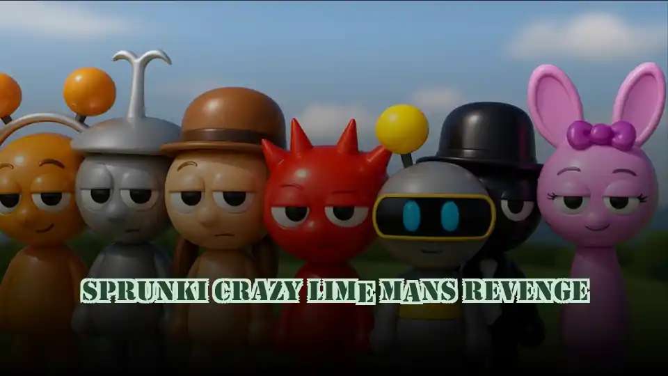 Sprunki Crazy lime Mans Revenge