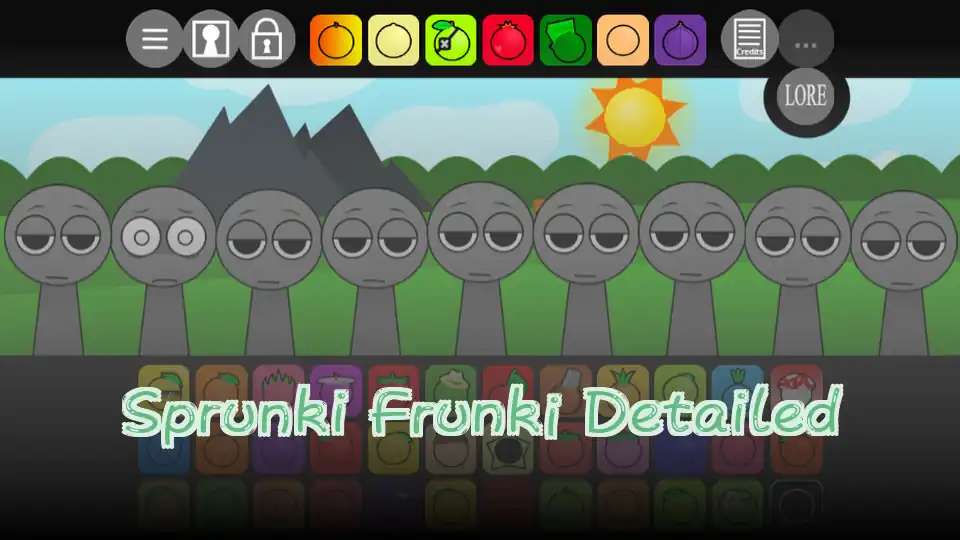 Sprunki Frunki Detailed