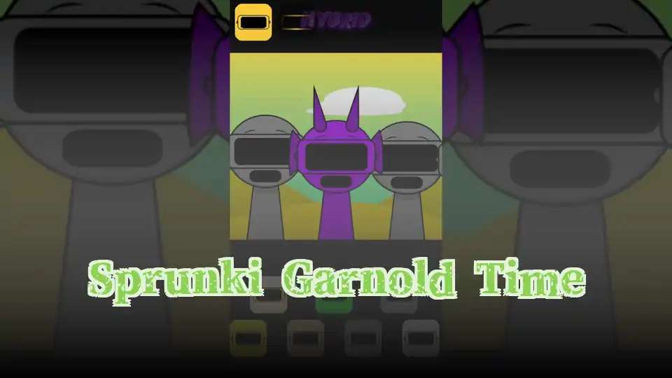 Sprunki Garnold Time