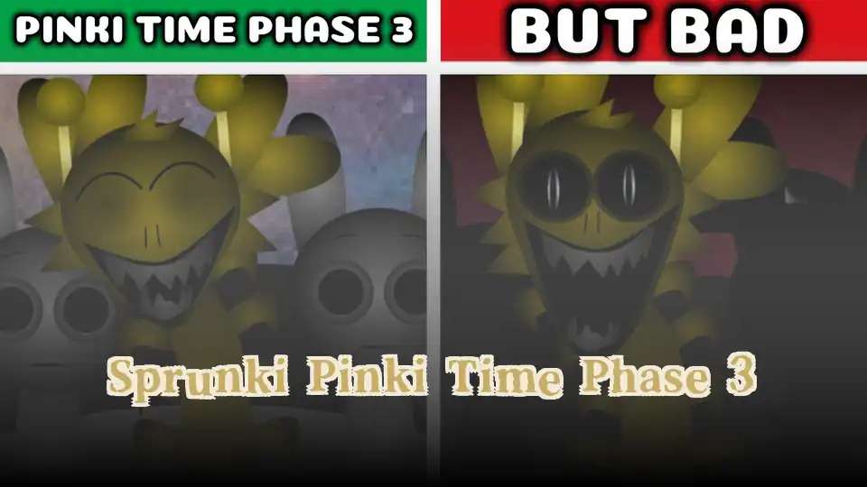 Sprunki Pinki Time Phase 3